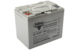 Аккумулятор тяговый Rutrike 6-EVF-80 (12V80A/H C3)